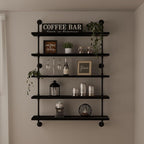 Floating Shelves for Wall Living Room Shelves Bookshelf Industrial Pipe Shelving Shelf Real Wood Planks 36 inch Rustic Wall S