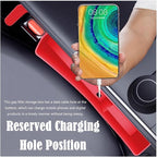 Car Side Seat Gap Filler Organizer, Auto Seat Storage Box for Cars & Trucks (2 Pack), Universal Car Accessories to Fill Console & Seat Gap Space, Red