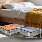 combocube Comforter Storage Bag and Under Bed Storage Containers Bundle (8-Piece Set)