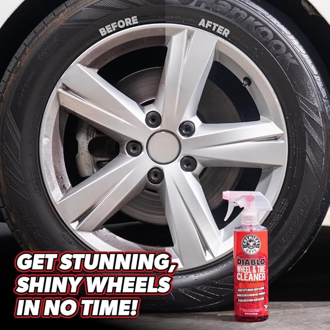 Chemical Guys Car Detailing Kit, Car Cleaning Kit with Total Interior Cleaner & Protectant, Sprayable Wheel Cleaner, Car Wash
