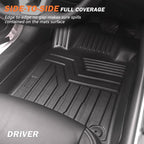KUST Custom Fit Floor Mats for 2019-2025 2026 Nissan Altima Accessories All Weather Floor Mat Carpet Liners Front Rear 2 Row Seat Black Liner TPE