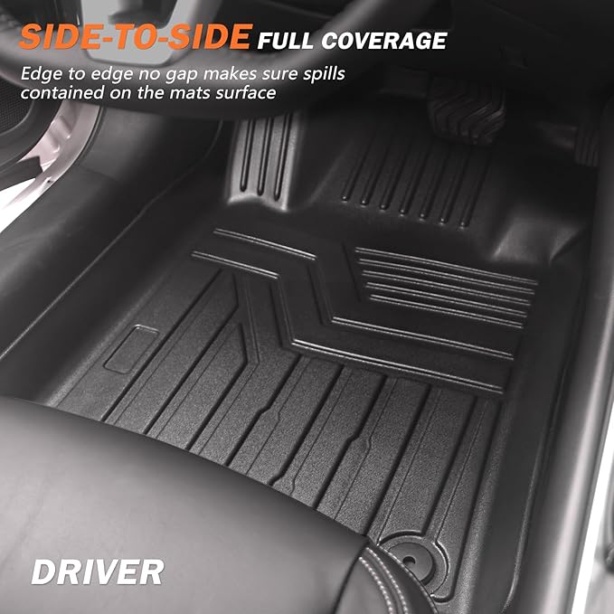 KUST Custom Fit Floor Mats for 2019-2025 2026 Nissan Altima Accessories All Weather Floor Mat Carpet Liners Front Rear 2 Row Seat Black Liner TPE
