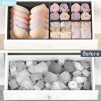 DIMJ Drawer Organizer Clothes Storage - 24 Pack Baby Dresser Organizer for Nursery Closet Organization, Fabric Drawer Organiz