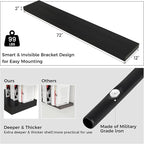 Floating Shelves for Wall, 72 Inch Wide x 12 Inch Deep Floating Shelves, Long Wood Floating Wall Shelf Shelves for Living Roo