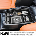 Center Console Organizer Tray Compatible with Ford Escape 2020-2026/Bronco Sport 2021-2026 Accessories, Insert Container ABS 