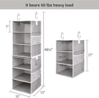 Jumbo Closet Organizers with Under Bed Shoe Storage