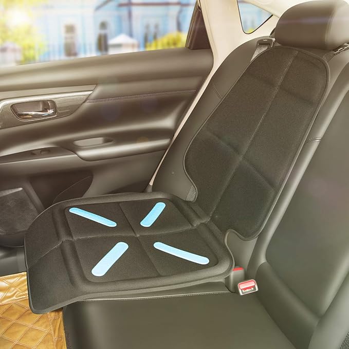 Car Seat Cover for Baby Child Car Seats, Shynerk Auto Car Seat Protector for Under Car Seats to Protect Automotive Vehicle Le