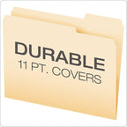 Pendaflex File Folders,Letter Size,8-1/2" x 11",Classic Manila,1/3-Cut Tabs in Left,Right,Center Positions,100 Per Box (65213
