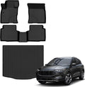 Auxko All Weather Floor Mats Cargo Mat for Ford Escape 2020-2025 2026 Gasoline All Season TPE Accessories Guard Odorless Anti-Slip Floor Liners Trunk Mat for Ford Escape Gasoline