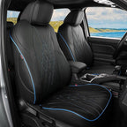 EKR Tacoma Car Seat Covers Custom for Select Toyota Tacoma (Only for Hybrid) 2024 2025 2026 Double cab TRD Sport,TRD Off-Road