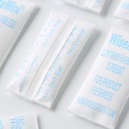 0.5 Gram 11000 Pack Silica Gel Packs, Dessicant Packets, Moisture Absorbers for Food Storage, Food Grade Desiccant