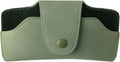 Car Sunglasses Holder for Car Visor Vegan Leather Auto Eyeglass Case with Clip Automotive Interior Visor Accessories