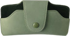 Car Sunglasses Holder for Car Visor Vegan Leather Auto Eyeglass Case with Clip Automotive Interior Visor Accessories