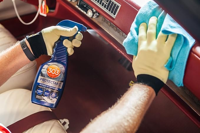 303 Products Automotive Protectant Spray - Helps Prevent Fading & Cracking, Repels Dust, Lint & Staining, Superior UV Protect