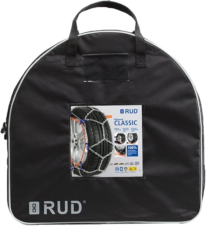 RUD 48404 Snow Chains Classic Rudmatic Bracket Mounting, Set of 2, 0005