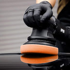 SPTA T40 Orange Medium-Cut Foam Polishing Pads, 3Pcs 5.5 Inch Face for 5 Inch 125mm Backing Plate Compound Buffing Sponge Pads for Car Buffer Polisher Compounding, Polishing and Waxing -FPTSS5O-3