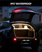for Tesla Trunk LED Strip Model Y Juniper Accessories 2025-2026 Flexible Silicone Waterproof Interior Lighting Bar Tesla Trunk Ambient Lights Warm Yellow Light