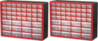 Akro-Mils 44-Drawer Plastic Drawer Storage Cabinet for Garage Organization, Bead Organizer, Building Bricks Storage, Teacher 