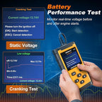Car Scanner, Read&Clear Codes| Wireless Printing| Battery Voltage Test| Graphic Live Data, 2025 Upgraded Check Engine Code