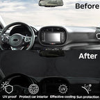 INSAUTO for Soul Windshield Sun Shade Window Sunshade Custom-fit 2020-2026 Kia Soul Wagon Windshield Cover Foldable Sun Visor Thicken 4-Layer Reflective Protector Block UV Rays Car Accessories