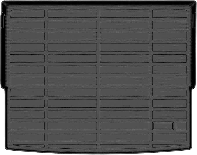 Auxko All Weather Cargo Mat Fit for Nissan Kicks 2026 2025 TPE Cargo Liner Accessories All Season Odorless Anti-Slip Trunk Mat Cargo Mat for Nissan Kicks 2026 2025 Black