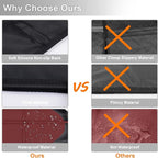 Car Seat Protector,2 Pack Automotive Seat Protectors Baby Carseat Pad Waterproof Durable 600D Fabric for Child Baby Car Seat 