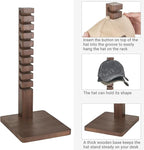 Mkono Hat Organizer for Baseball Caps, Hat Rack Hold Up to 10 Hats Baseball Caps Tabletop Hat Holder Storage Display for Clos