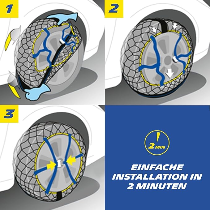 MICHELIN 008301 Easy Grip Snow Chains Evolution n°7