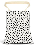 Car Garbage Can, Hanging Car Trash Can for Back Seat Organizer, Cute Polka Dots