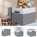 Criusia 8 Pack Closet Organizers and Storage Bins - Extra Large Storage Baskets for Organizing - Clothes Storage Bins for She
