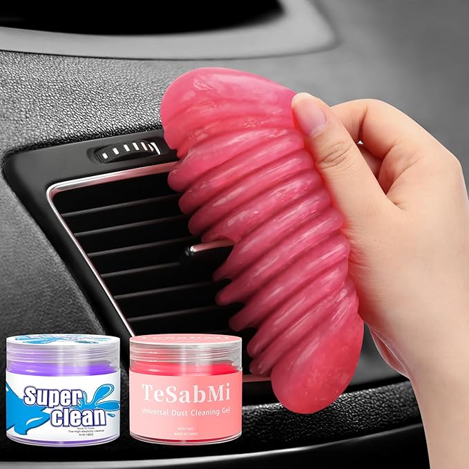 Car Cleaning Gel for Car Cleaning Putty Car Putty Car Interior Cleaner Auto Detail Tools Car Cleaning Slime Car Accessories W