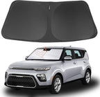 Front Windshield Sun Shade Foldable Car Front Window Sun Shade Windshield Shade Custom Fit for 2020-2026 Kia Soul Block UV Rays Accessories Heat Keep Cooler