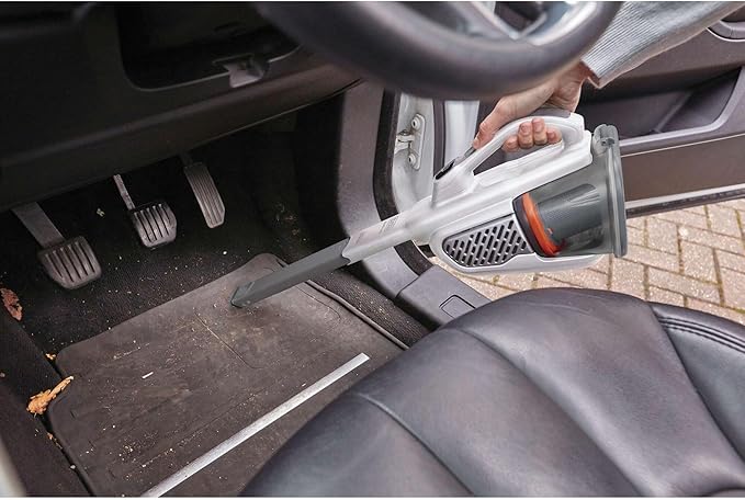 BLACK+DECKER Dust Buster Hand Held Vacuum Cordless Rechargeable, Portable Vacuum for Car, Extended Runtime, Powerful Suction,