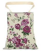Car Trash Can, Durable Hanging Car Trash Garbage Bag, Cute Automotive Garbage Cans Organizer, Vintage Rose Floral