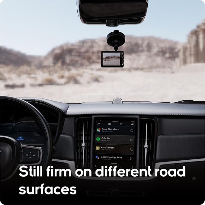 TUSITA Mini Suction Cup Mount Compatible with Garmin Dash Cam 45 46 47 55 56 57 65W 66W 67W,Speak Plus