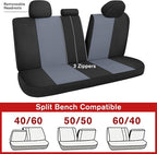 YGL Car Seat Covers for Full Seats,Waterproof Seat Covers for Cars,Durable Neoprene Car Seat Protectors,Interior Covers for C