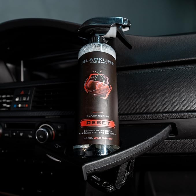 Blackline Luxury Scented Interior Cleaner Reset Deep Cleans & Deodorizes All Surfaces, pH-Neutral High-Foam Formula, Long-Las