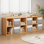 13x13 Storage Cube Bins 4Pack,Collapsible Cube Storage Organizer for Closet, Fabric Storage Box w/ Rope Handles, Foldable Sto
