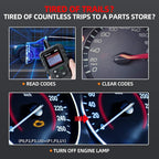 LAUNCH Creader 3001 OBD2 Scanner-2025 Upgrade Ver. Engine Fault Code Reader,Support O2 Sensor,Lifetime Free Update,Scanner for