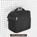G.CORE 24-Pack Pegboard Hooks, 2" 4" Peg Board Tool Utility Hangers Fit 1/4" Pegboards, Heavy Duty Metal Shelving Brackets, W