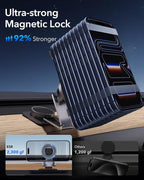ESR for MagSafe Car Mount, Magnetic Car Mount,Dashboard/Tesla Touchscreen Phone Holder, Magnetic Phone Holder for Car, for iPhone 16/16e/15/14/13/12, S25,Charging Not Supported(2 Metal Rings included)