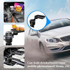 Car Cup Holder Expander Water Bottle Base fit Stanley for Yeti Rambler for Hydro Flasks 14/24/32/36/40oz -Adjustable Expandab