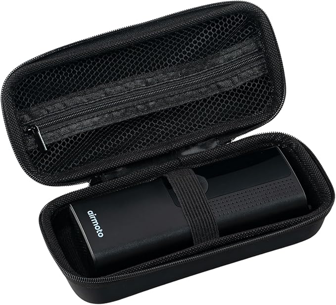 Airmoto Carrying Case - Durable Storage Box Compatible with Most Handheld Tire Inflators - Hard Case for Tire Inflator Portable Air Compressor - Mesh Pocket for Air Pump Connectors - Container Only