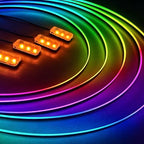 KENANEK 55.12inch Acrylic LED Lights for Car–6 Dreamcolor Interior Car LED Strip Light+4 footwell Lights, 3 Control Methods, Music Sync, Dual USB Cigarette Lighter, Universal Fit for Car/SUV/Truck