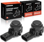 A-Premium 2-PC 3-Pin Reverse Backup Parking Assist Sensor Compatible with Tesla Models - Model S 2012-2021, Model X 2016-2021, Replace# 1048474-00-A