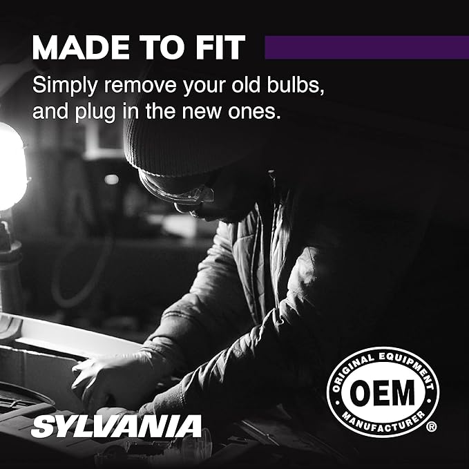 SYLVANIA - 9006 XtraVision Halogen Headlight Bulb - High-Performance Car Headlight - Replacement Halogen Light - For Automoti