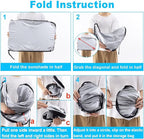 Premium Windshield Sun Shade for 2018-2026 Jeep Wrangler JL JLU & 2020-2026 Jeep Gladiator, Reflective 310T Material Front Window Sun Visor Blocks UV Rays Foldable Sunshade with Storage Pouch