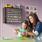 Akro-Mils 44-Drawer Plastic Drawer Storage Cabinet for Garage Organization, Bead Organizer, Building Bricks Storage, Teacher 