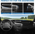 FIILINES Dash Cover for Chevy/Chevrolet Cavalier 1995-2005, Dashboard Cover Cavalier Accessories Suede Dash Cover Mat Sunshad