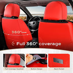 Coverado Car Seat Covers, Front Covers for Cars, Car Seat Cover Front Seats, Automotive Seat Cover, Waterproof, Leather Car S